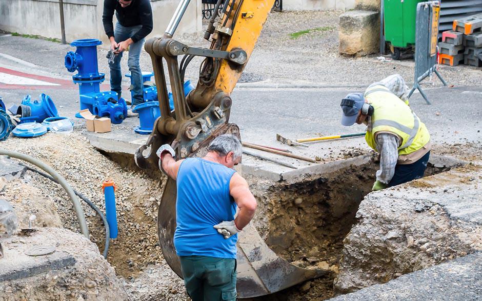 travaux assainissement prix Auvers-sur-Oise